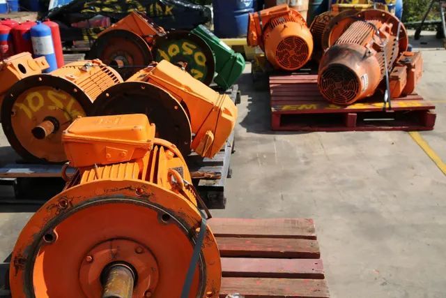 Recycling Orange Electric Motors for Sustainability — Electrical Motor Recycling in Woolner, NT