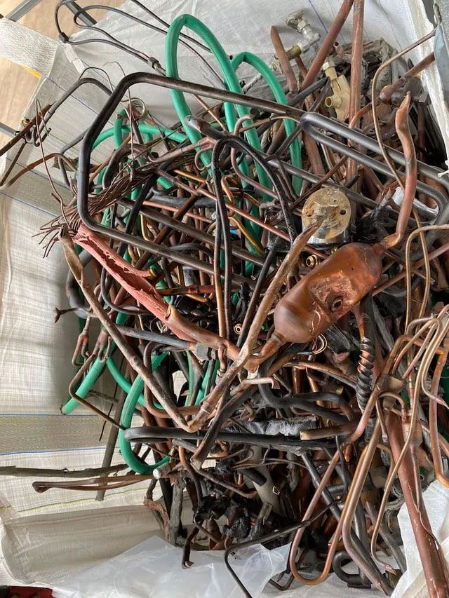 Assorted scrap brass collection for recycling and repurposing — Professional Brass Recycling in Woolner, NT