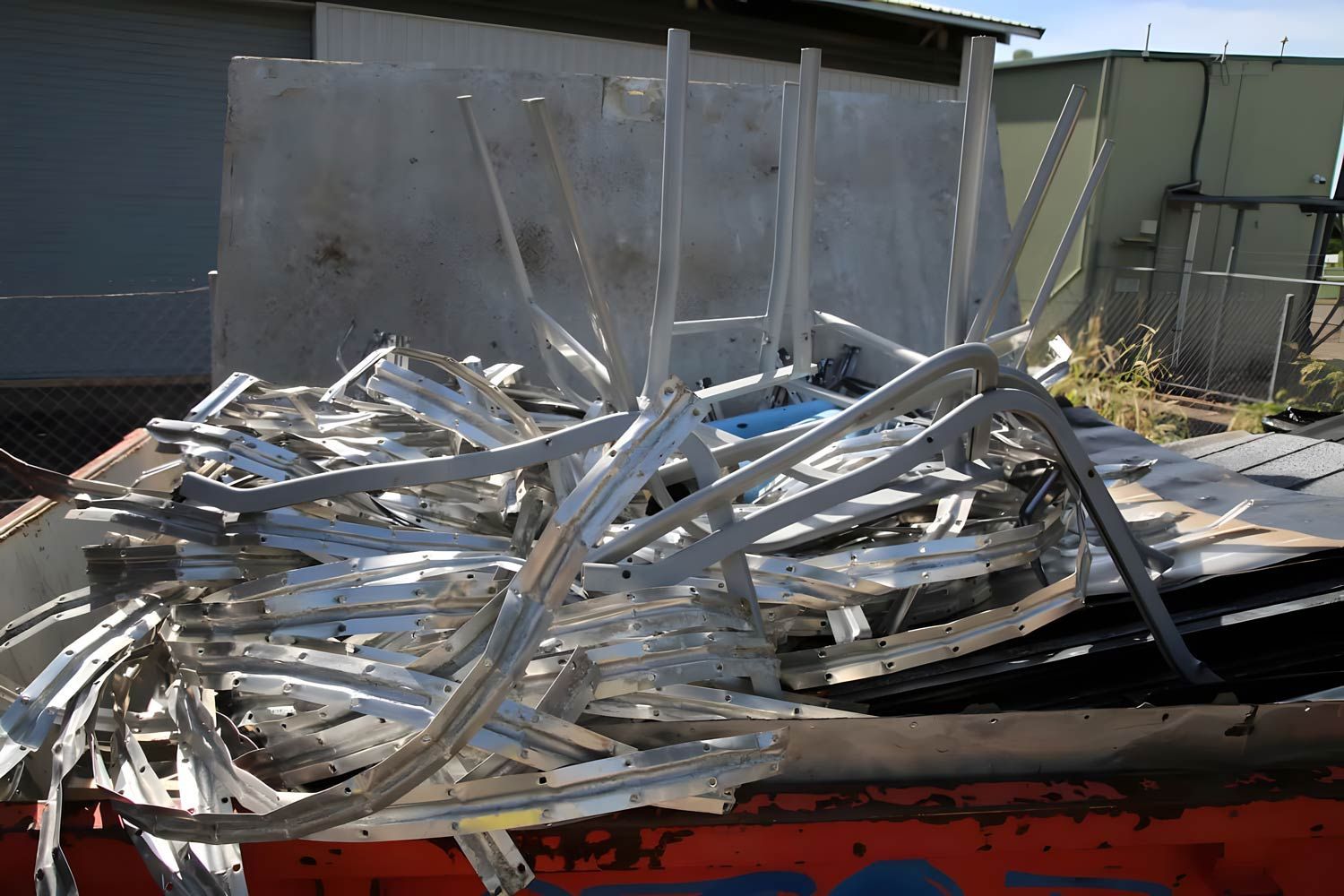 Collection of aluminium scrap for recycling, contributing to sustainable waste management — Professional Aluminium Recycling in Woolner, NT