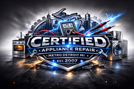 Certified Appliance Repair In Macomb and Oakland County