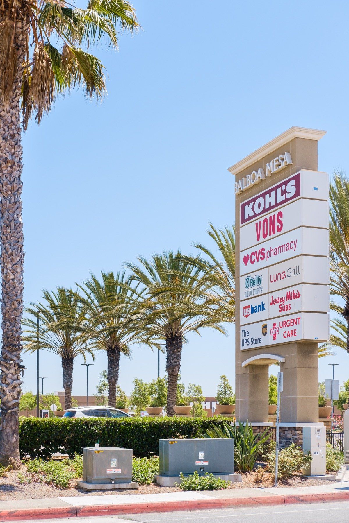 Balboa Mesa shopping plaza