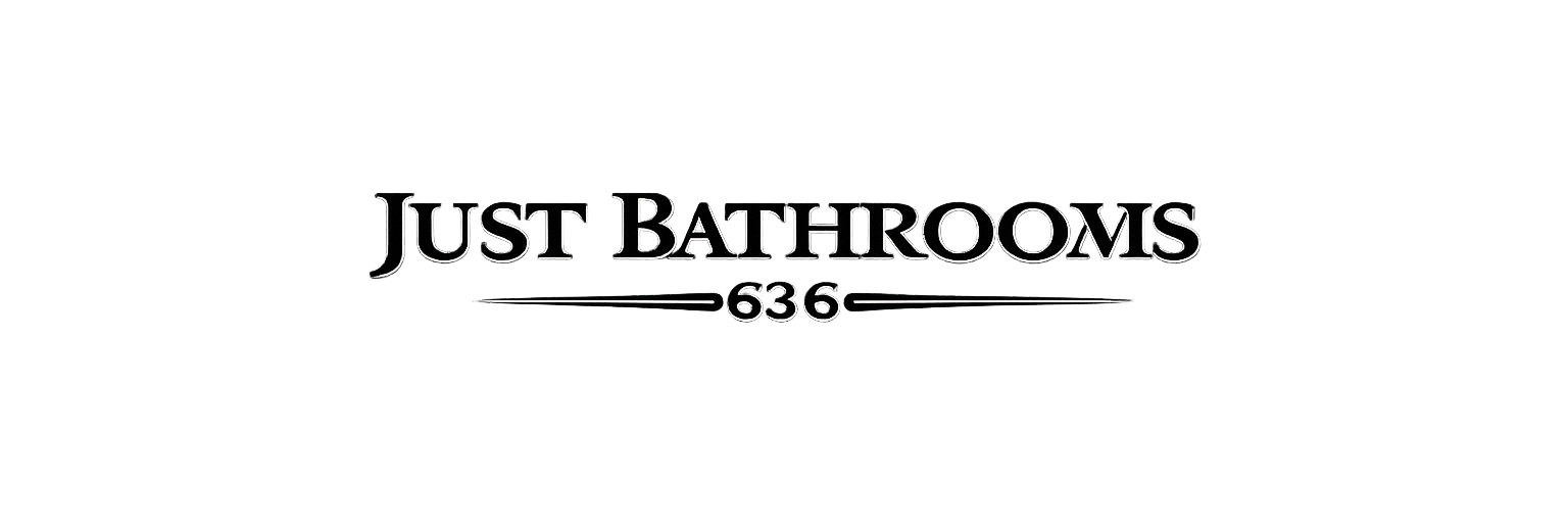 Just Bathrooms 636 logo in white