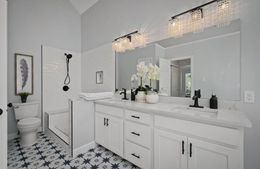 Transitional & Versatile Bathroom Remodel | Ofallon MO | Just Bathrooms 636