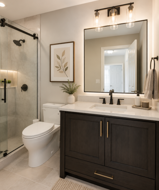 New Bathroom After Hiring Just Bathrooms 636 in Wentzville MO