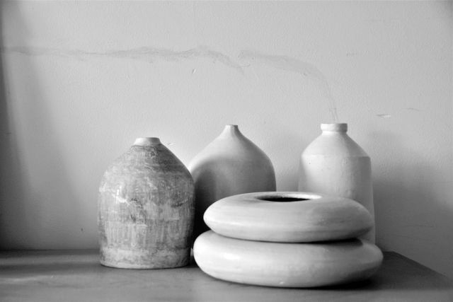 Pitfire gestookt keramiek