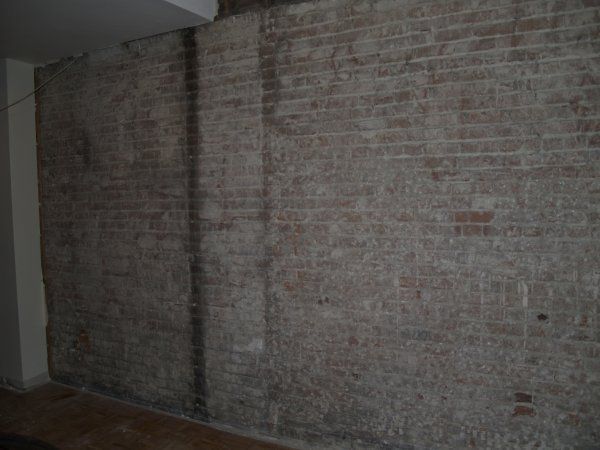 Nettoyage brique intérieur - Brossard (Avant)