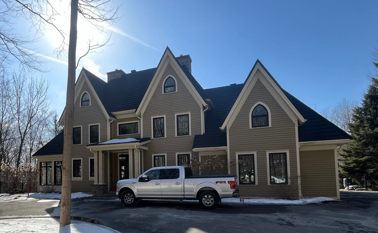 Farm house design changement couleur Maibec