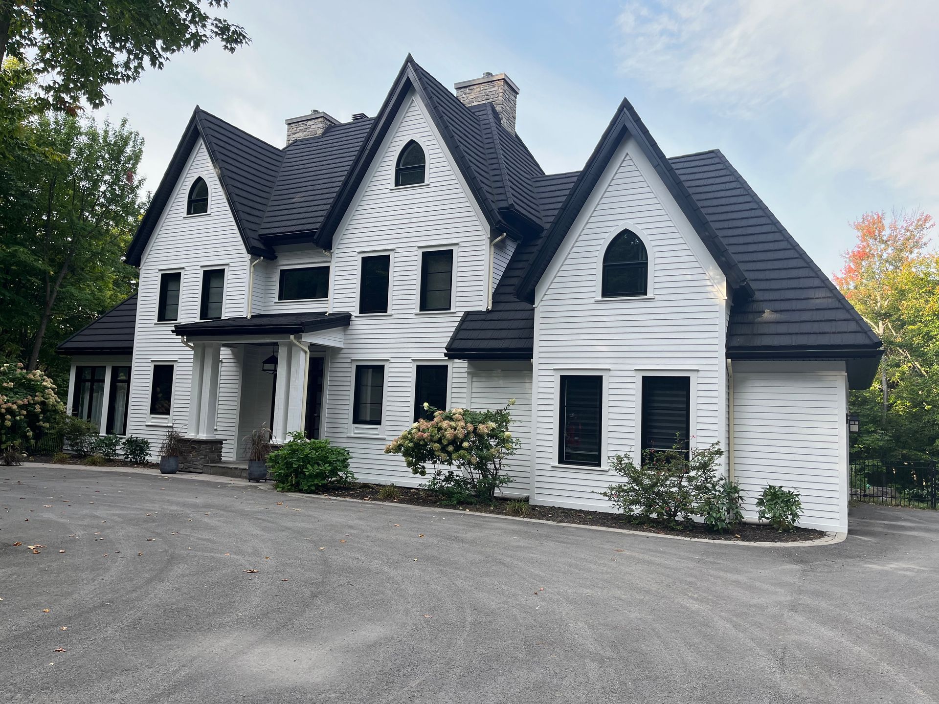 Farm house design changement couleur Maibec