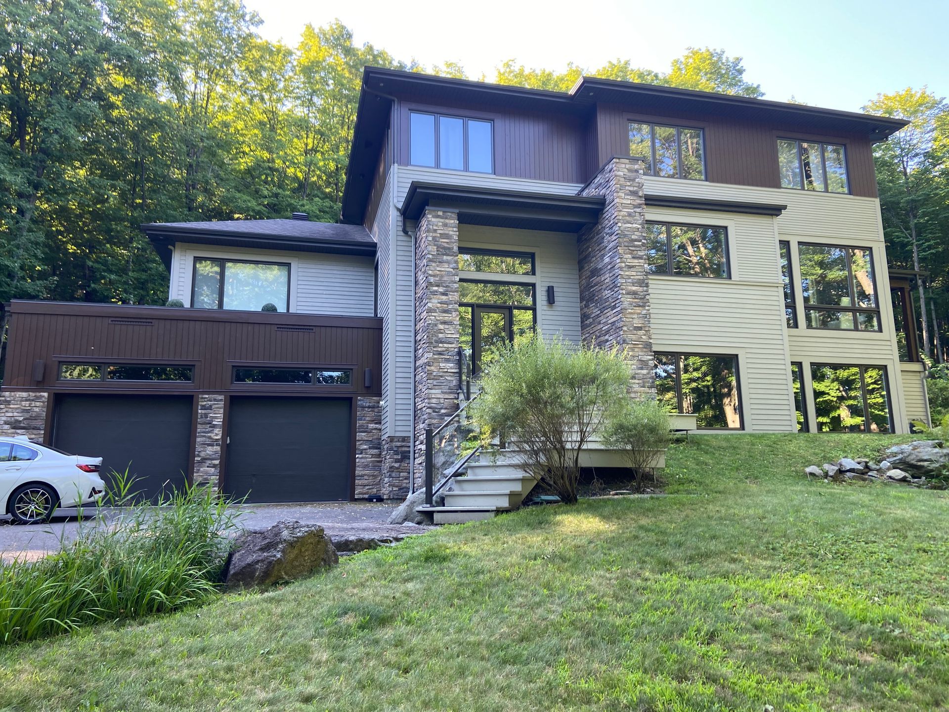 Maibec entretien sablage et teinture Bromont