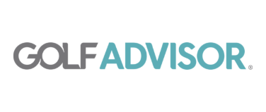 Golf Advisor Golfer's Choice 2020 award badge. Teal and white with text "Golfers' Choice" and "Golf Advisor."