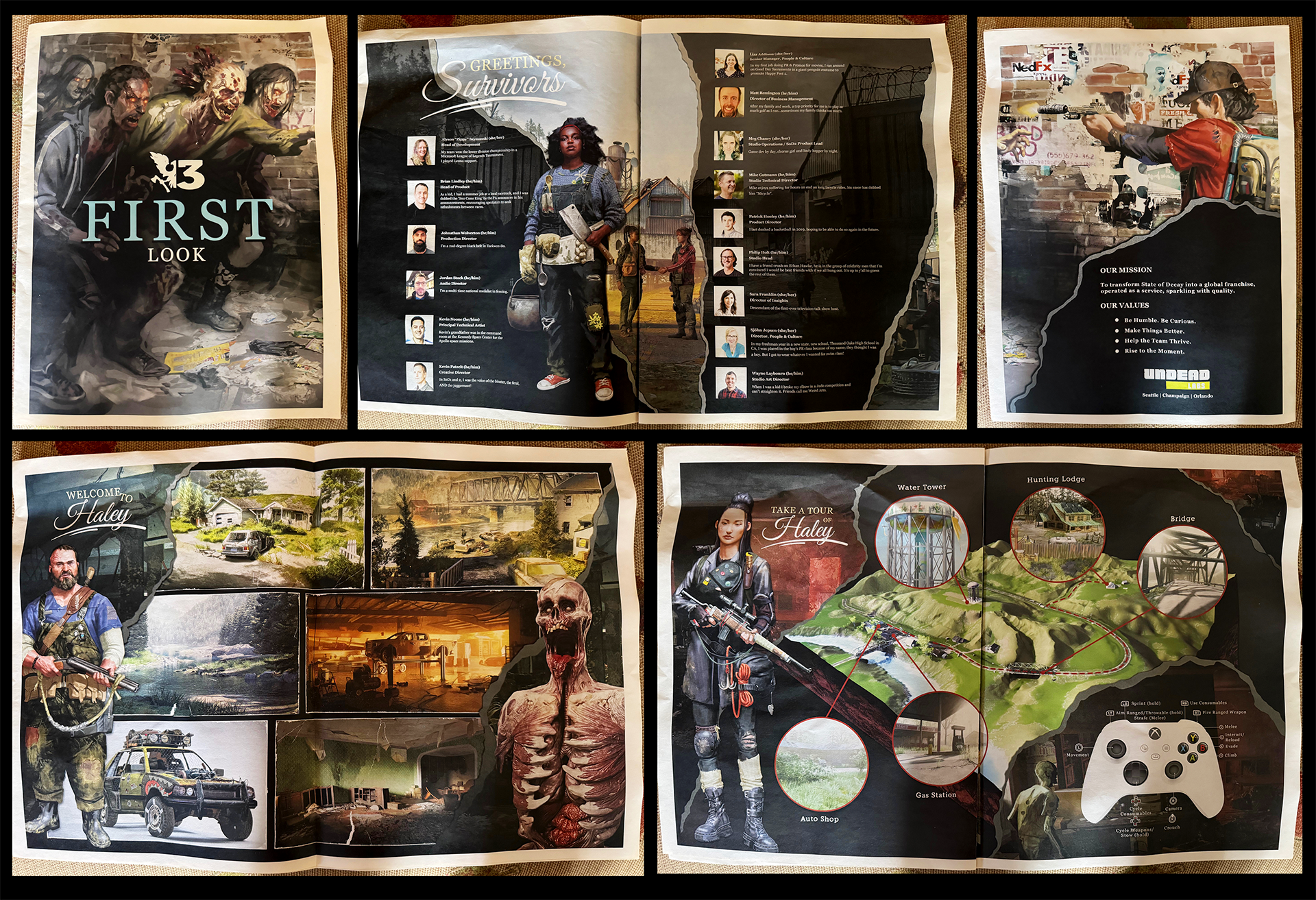 Photograph of First Look magaine