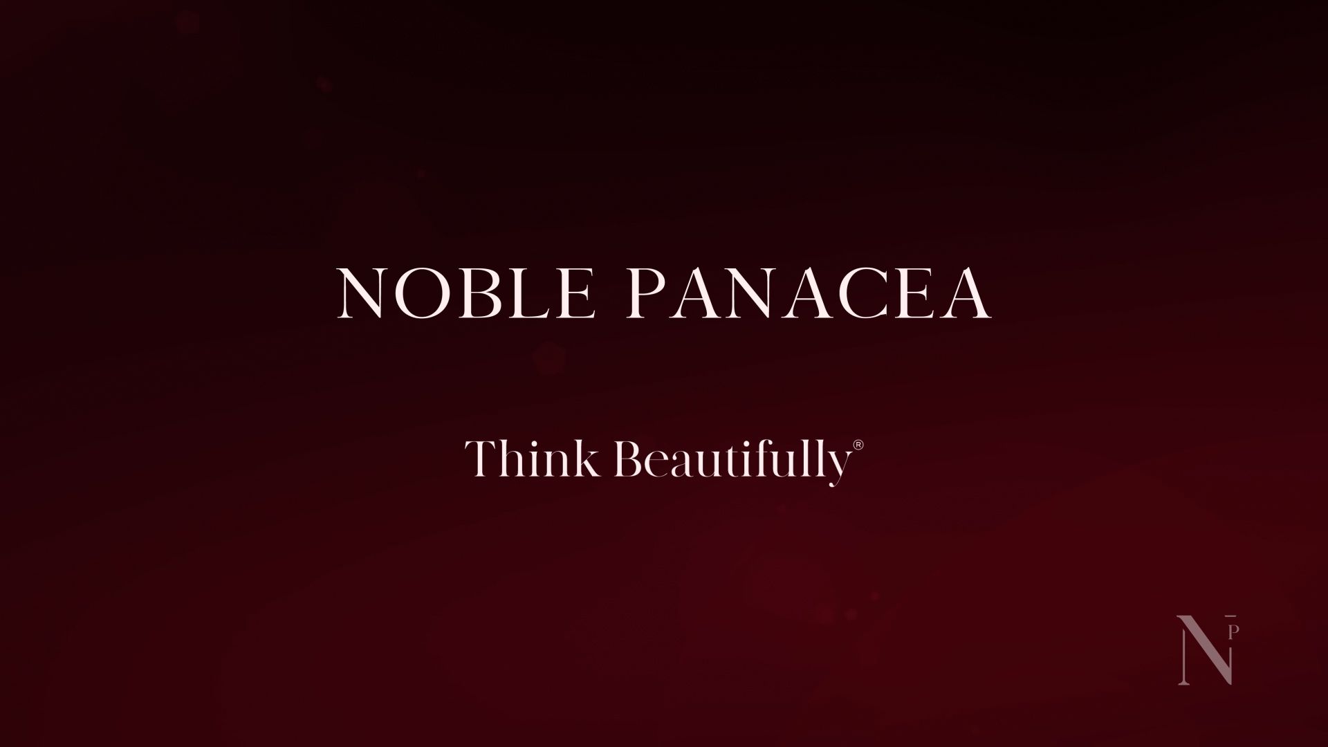 Noble Panacea logo with 