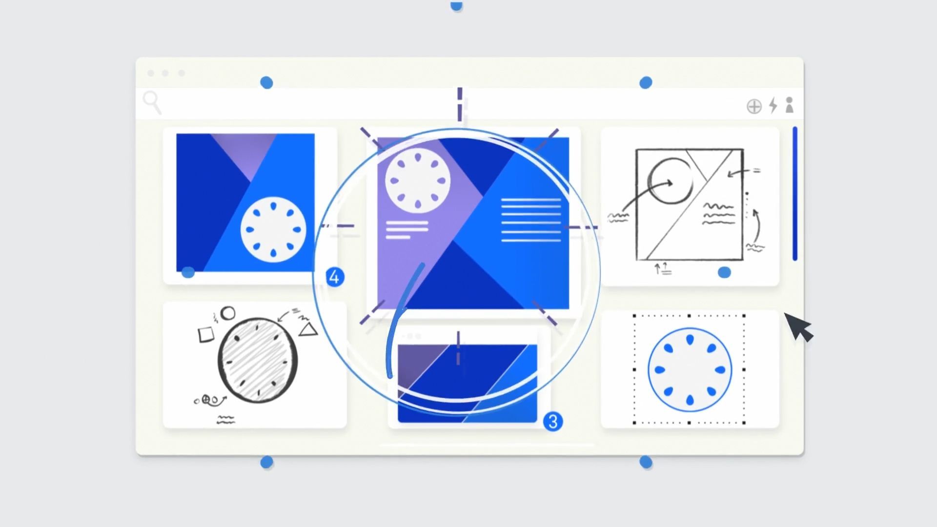 graphic of  undescriptive maps and graphs