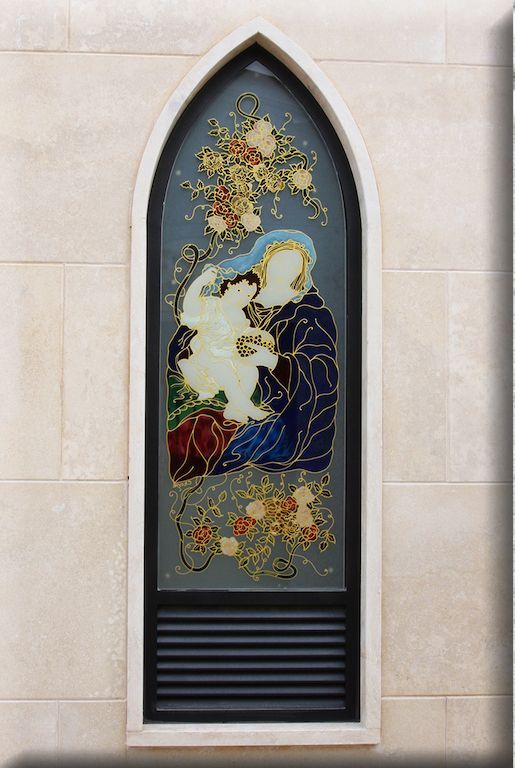 vetrate artistiche per tombe