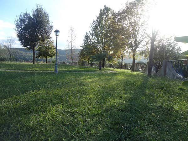 parco della casa di riposo