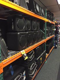 New Speaker Display — Modesto, CA — Car Audio Depot