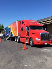 Red Truck — Modesto, CA — Car Audio Depot