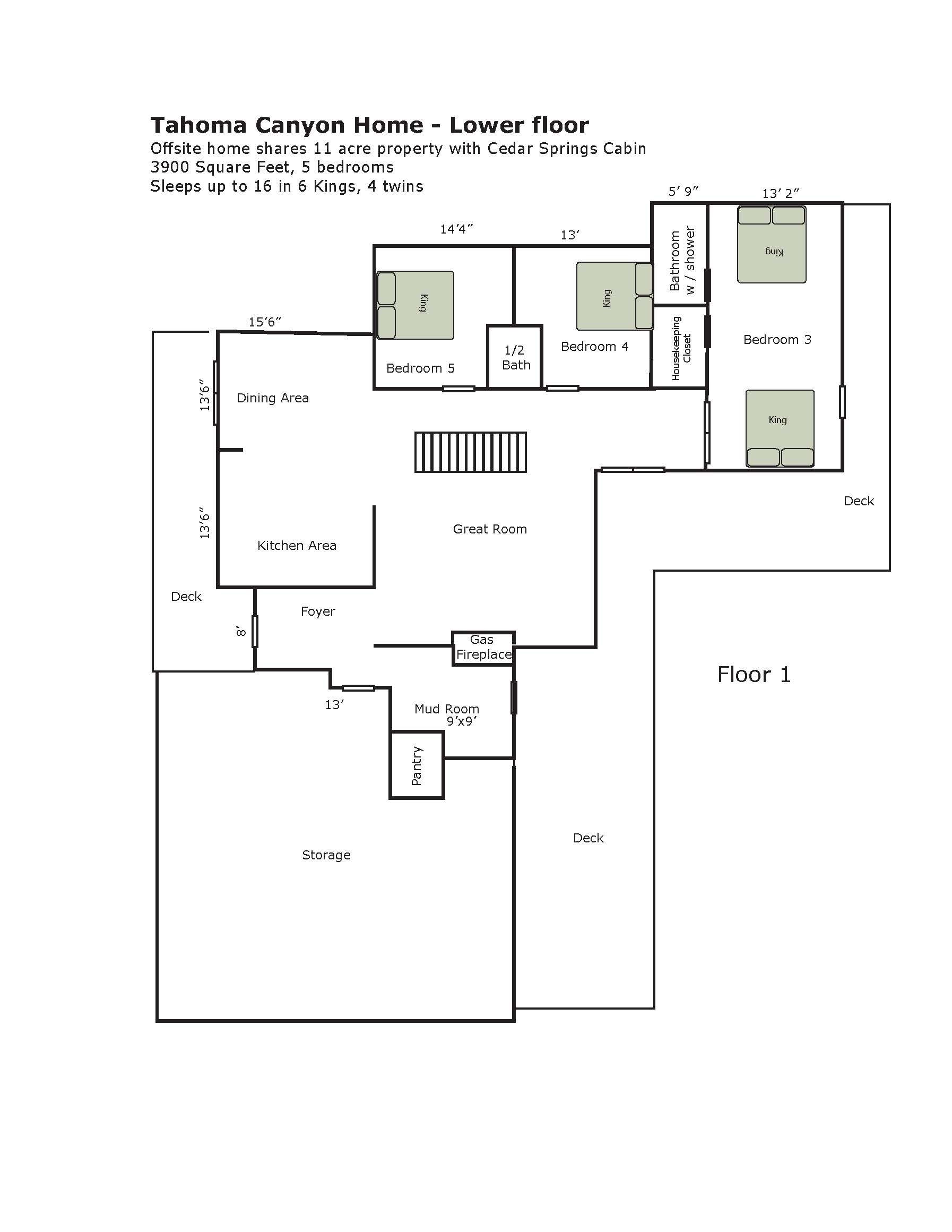 A black and white floor plan of a house.