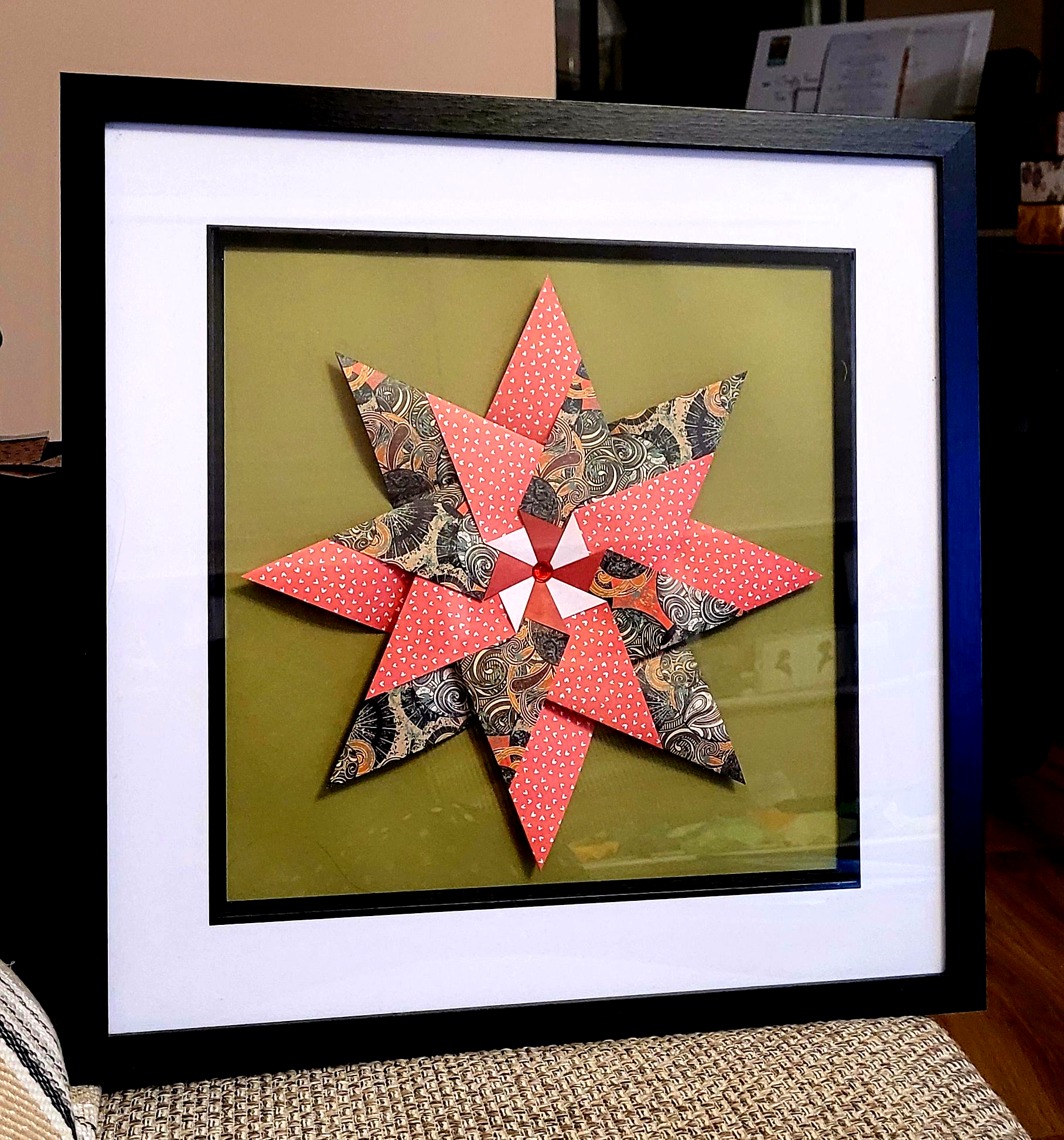 Origami team building workshop in person