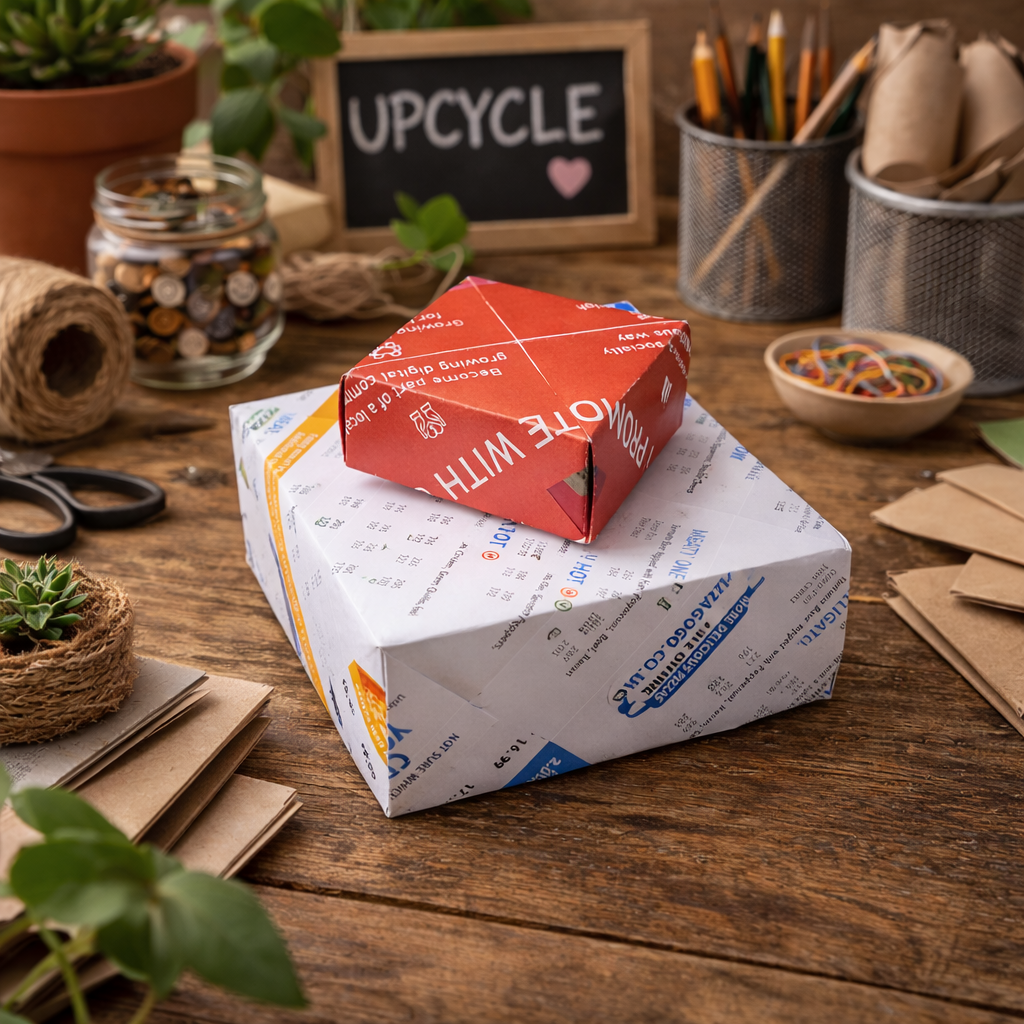 In-person and online eco friendly origami team building workshop