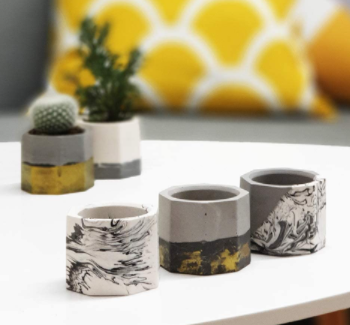 Jesmonite team building workshop