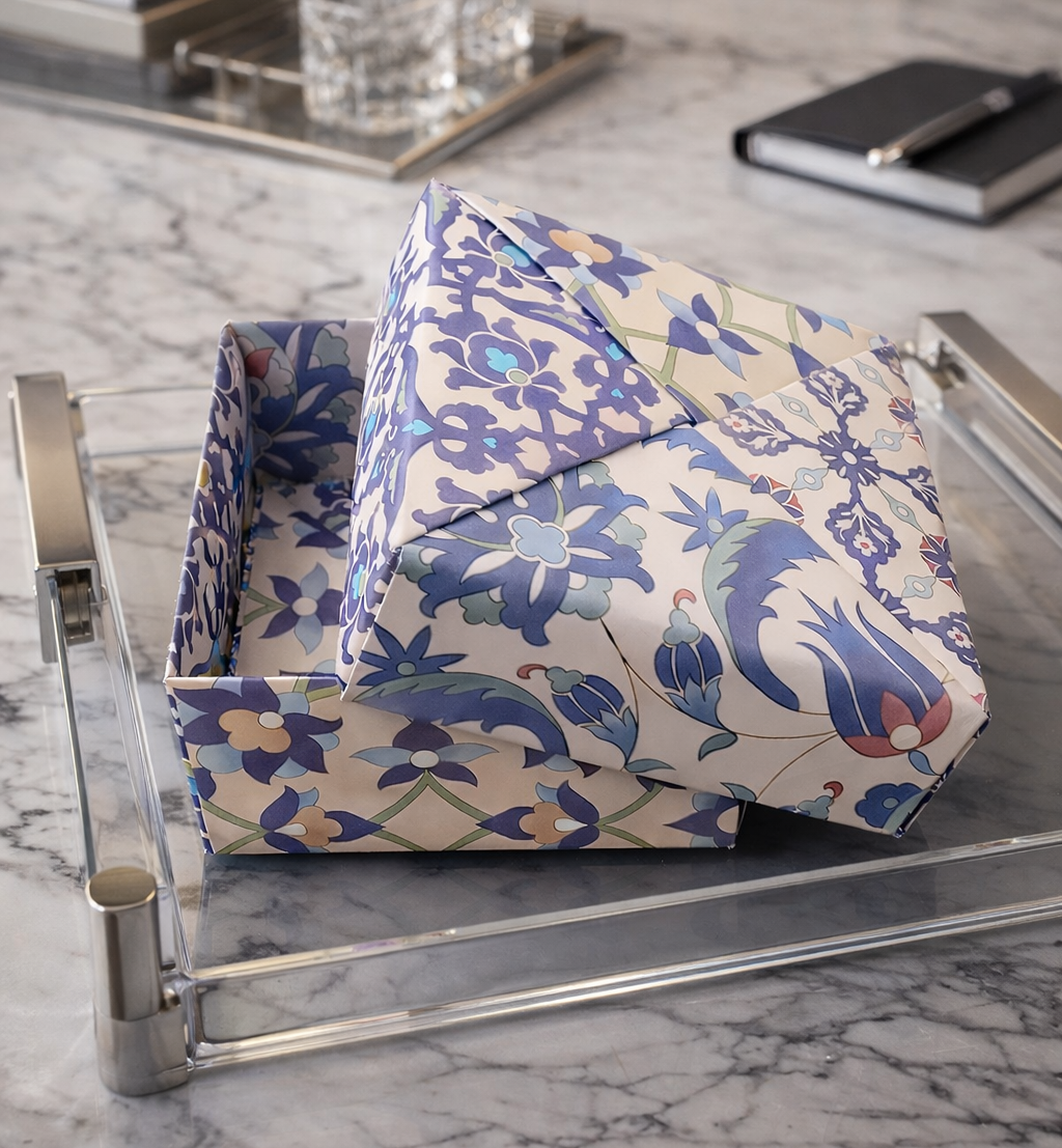 Online origami team building workshop