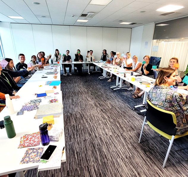 In-person creative team building workshop