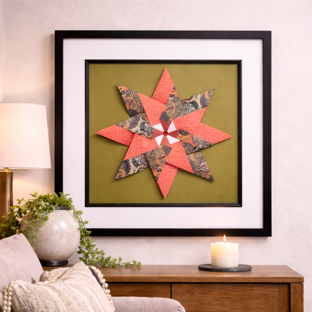 Origami team building workshop in person