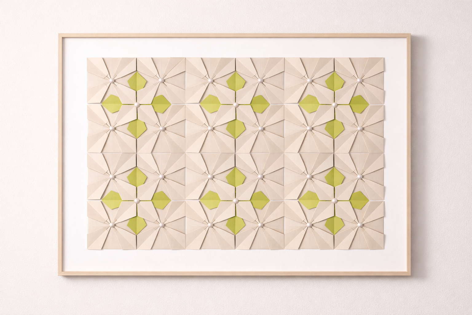 Origami tessellation corporate creative workshop