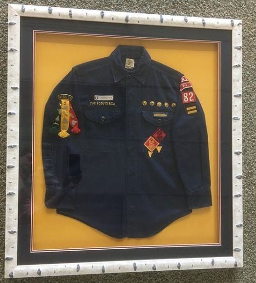 Uniform in the Frame — Medford, NJ — Hawthorne Gallery & Frame Shop