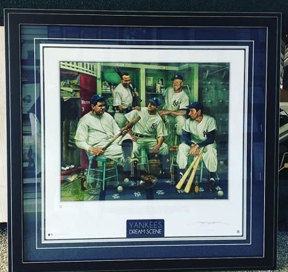 Yankees Dream Scene — Medford, NJ — Hawthorne Gallery & Frame Shop