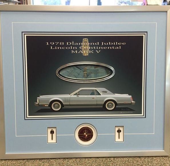 1978 Diamond Jubilee Lincoln Continental — Medford, NJ — Hawthorne Gallery & Frame Shop