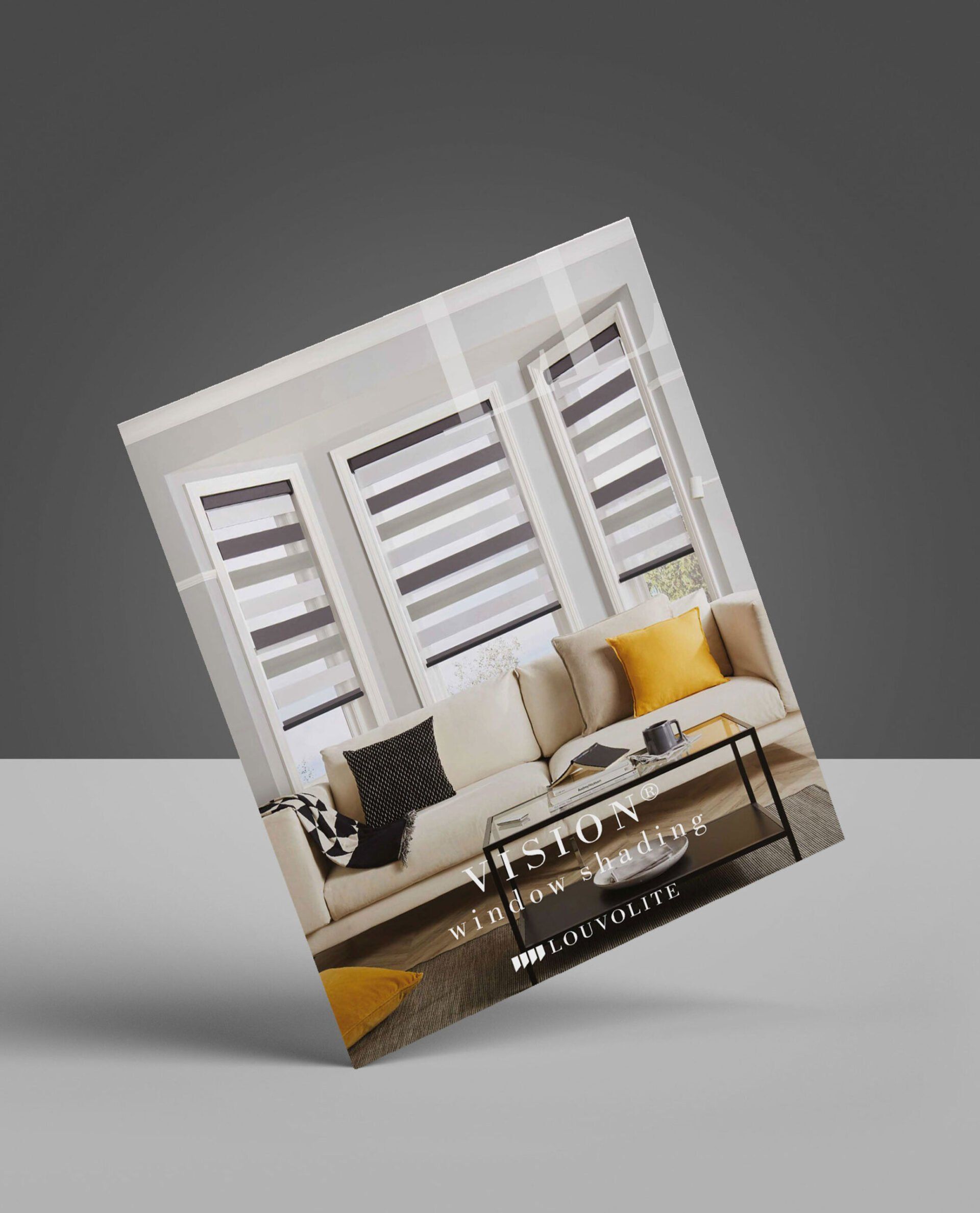 A picture of a living room with a couch and a coffee table.