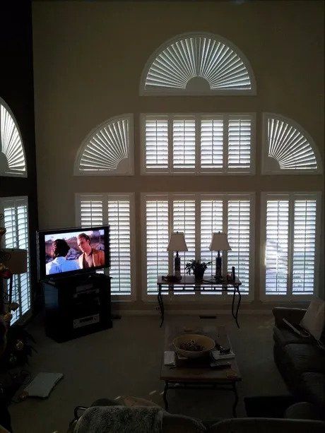 White Plantation Shutters — St. Louis, MO — Overland Shade Co.