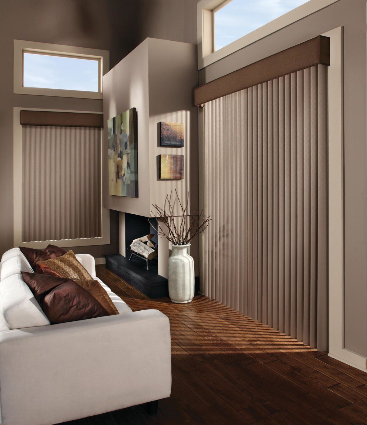 Vintage Armchairs and Coffee Table with Two Cups — St. Louis, MO — Overland Shade Co.