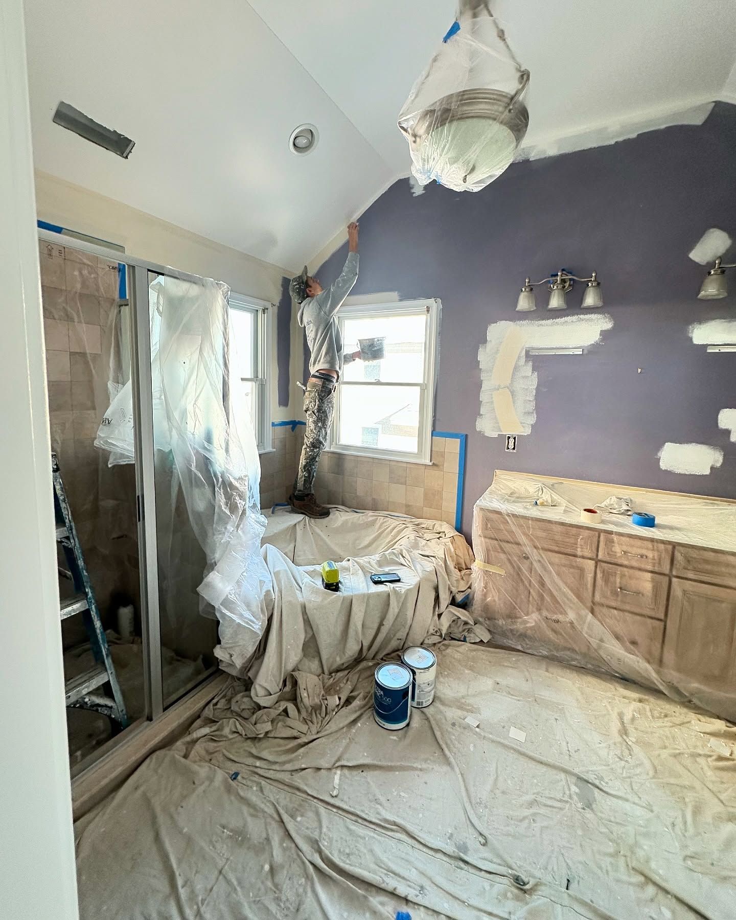 Best LBI painter custom home builder House Painter SPG Paint and Stain LBI Holgate Barnegat Light Manahawkin Beach Haven West Forked River Lacey NJ beach bay powerwash epoxy garage