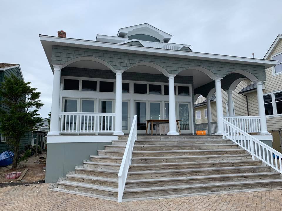 Cedar Shake Siding House Painting SPG Paint and Stain Beach Haven Painters LBI Harvey Cedars