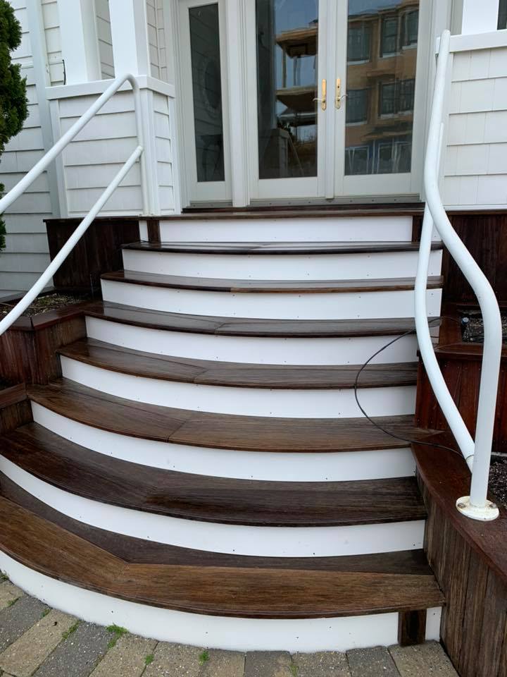 LBI Long Beach Island Power washing SPG Paint and Stain North Beach LBI Long Beach Island Power washing SPG Paint and Stain North Beach Mahogany Teak Fine Wood