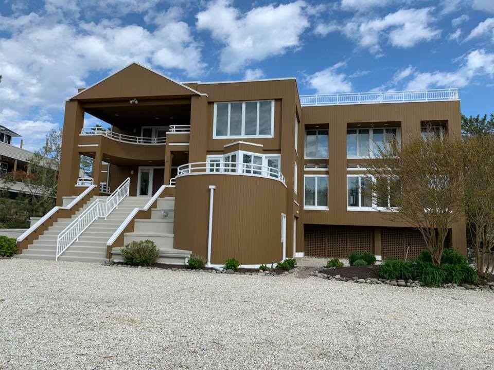 Cedar Siding House Painting SPG Paint and Stain Beach Haven Painters LBI Harvey Cedars