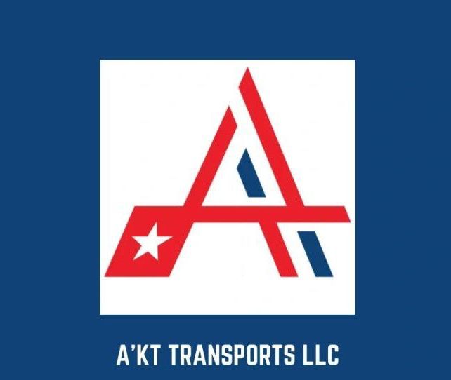 A logo for a company called a ' kt transports llc