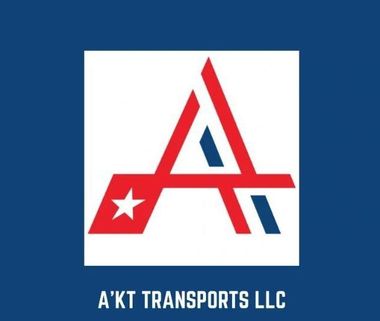 A logo for a company called a ' kt transports llc