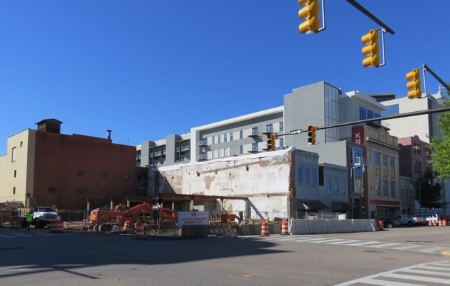 The site of the Montgomery Theatre