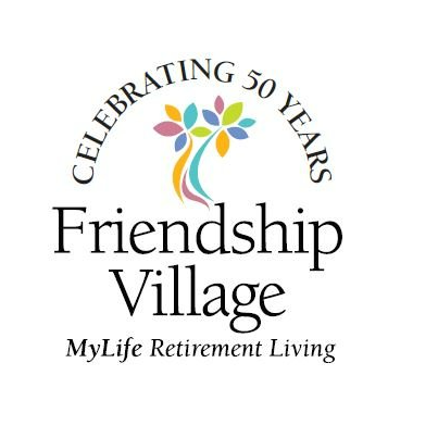 Friendship Village 50 year logo