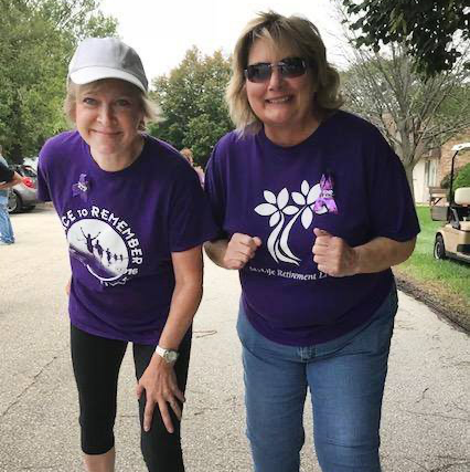 employees ready to walk in the annual 1Mile Race to Remember