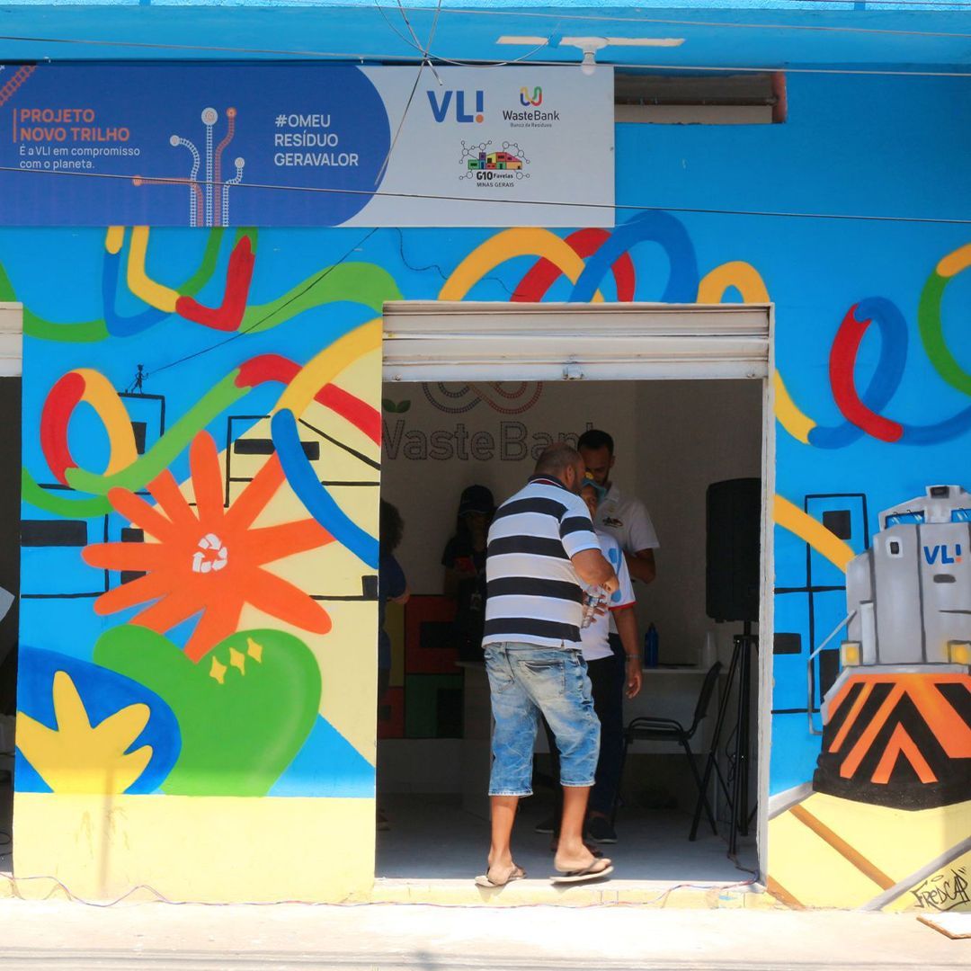 interior espaço novo trilho wastebank imperatriz ma