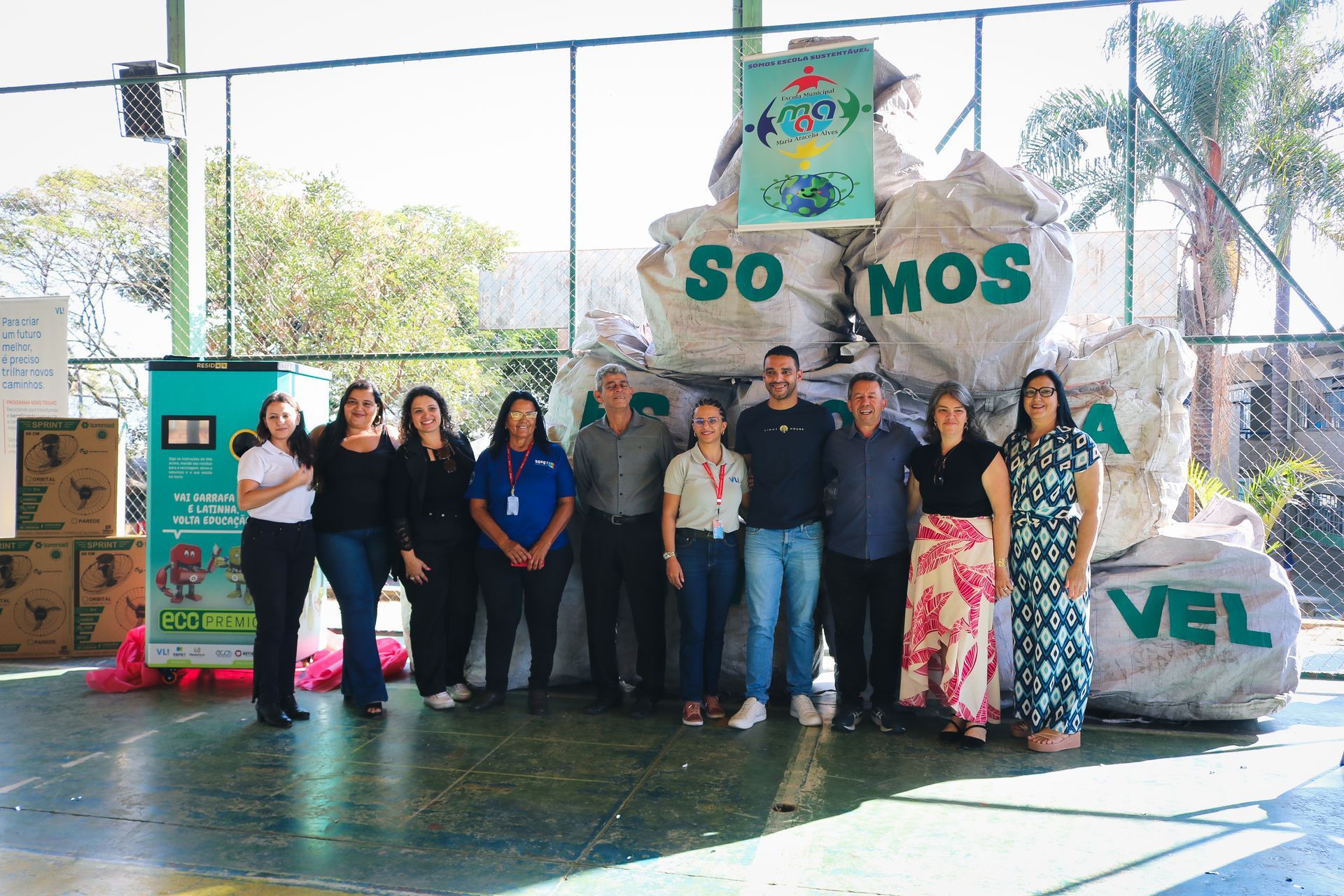 premiação escola maria aracélia projeto novo trilho