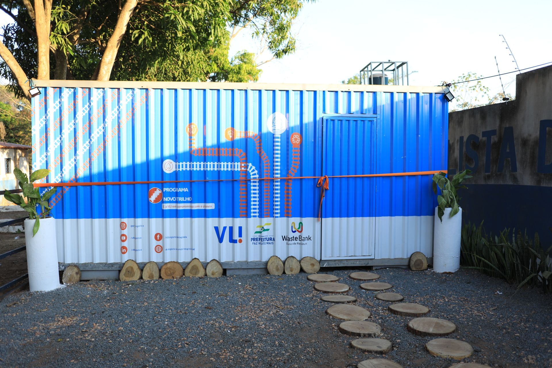 interior espaço novo trilho wastebank imperatriz ma