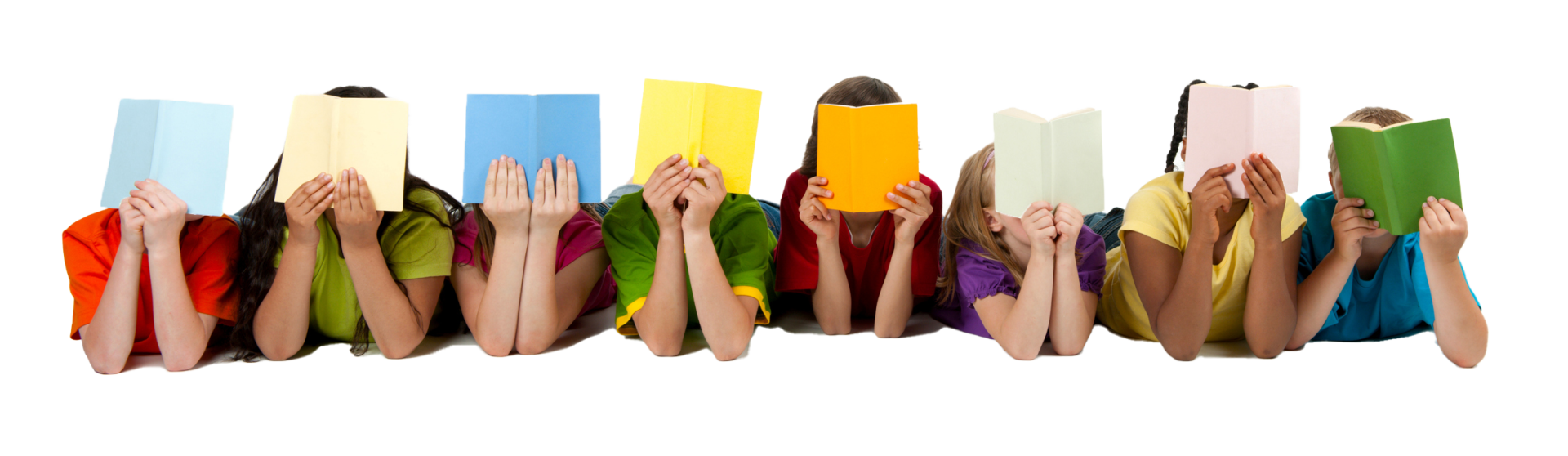 A Group of Diverse Children Reading a Book — Holmesville, NSW — Holmesville Playhouse Preschool