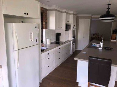 Older Fridge in Kitchen – Hey Presto Kitchens & Renovations, cabinetry, Armidale in NSW