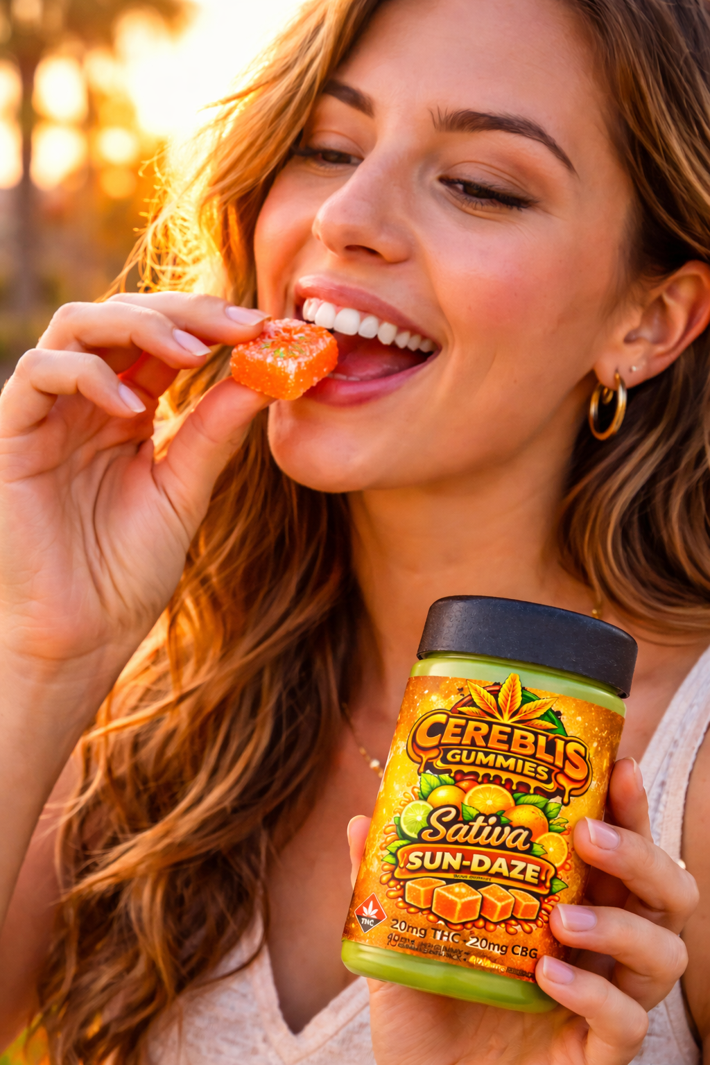 Cereblis Focus - Sativa Sundaze 1:1 - 10 ct